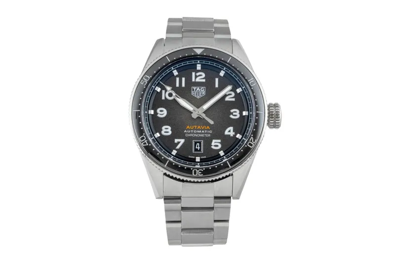 Tag Heuer Autavia steel automatic men's watch WBE5114-EB0173 LP: 4450EUR [2603114]