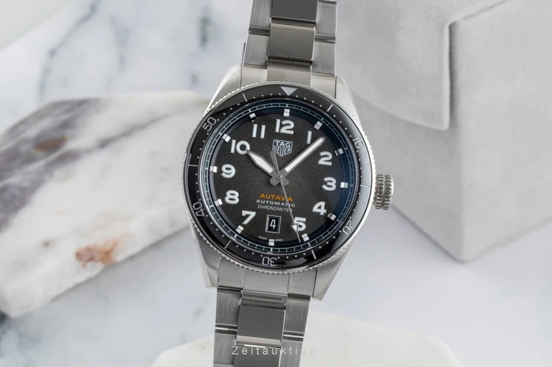 Tag Heuer Autavia steel automatic men's watch WBE5114-EB0173 LP: 4450EUR [2603114]