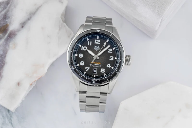 Tag Heuer Autavia steel automatic men's watch WBE5114-EB0173 LP: 4450EUR [2603114]