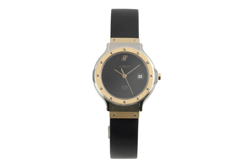 Hublot MDM steel / gold quartz women's watch 139.10.2 [2601843]