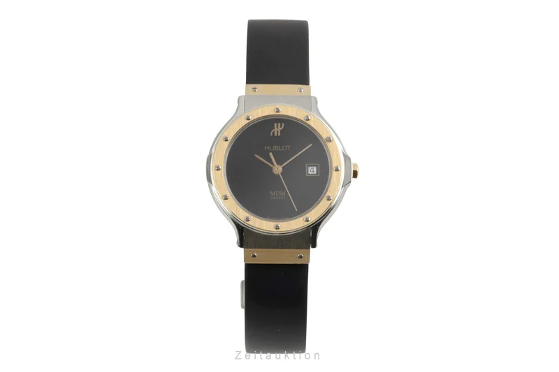 Hublot MDM steel / gold quartz women's watch 139.10.2 [2601843]