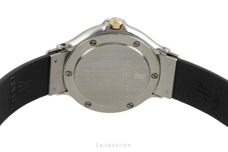 Hublot MDM steel / gold quartz women's watch 139.10.2 [2601843]
