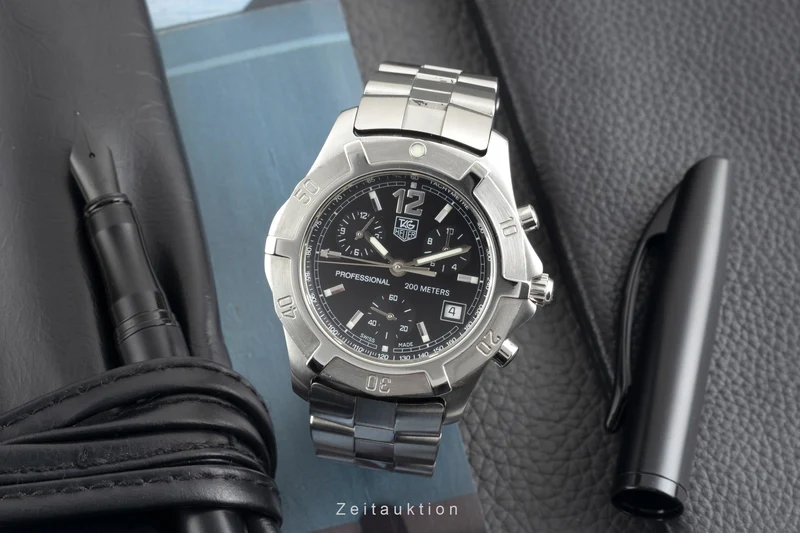 Tag Heuer Professional chronograph steel quartz men's watch CN1110 [2603048]