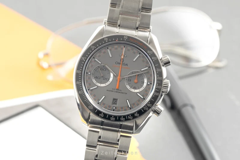 Omega Speedmaster chronograph steel automatic men's watch 329.30.44.51.06.001 LP: 10400EUR [2603142]