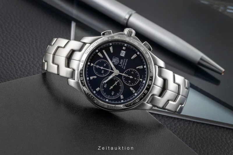 Tag Heuer Link chronograph steel automatic men's watch CJF2110.BA0594 [2602896]
