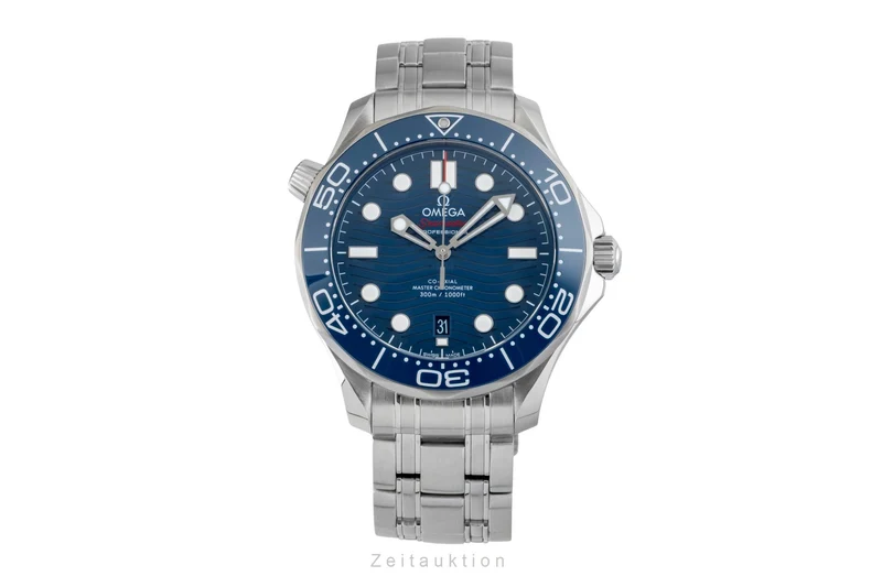 Omega Seamaster steel automatic men's watch 210.30.42.20.03.001 LP: 6500EUR [2602430]