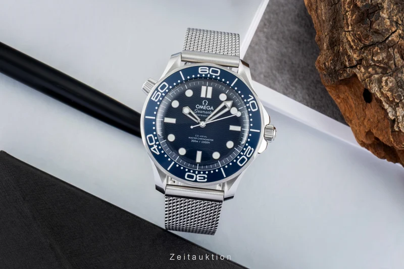 Omega Seamaster steel automatic men's watch 210.30.42.20.03.002 LP: 9100EUR [2602819]