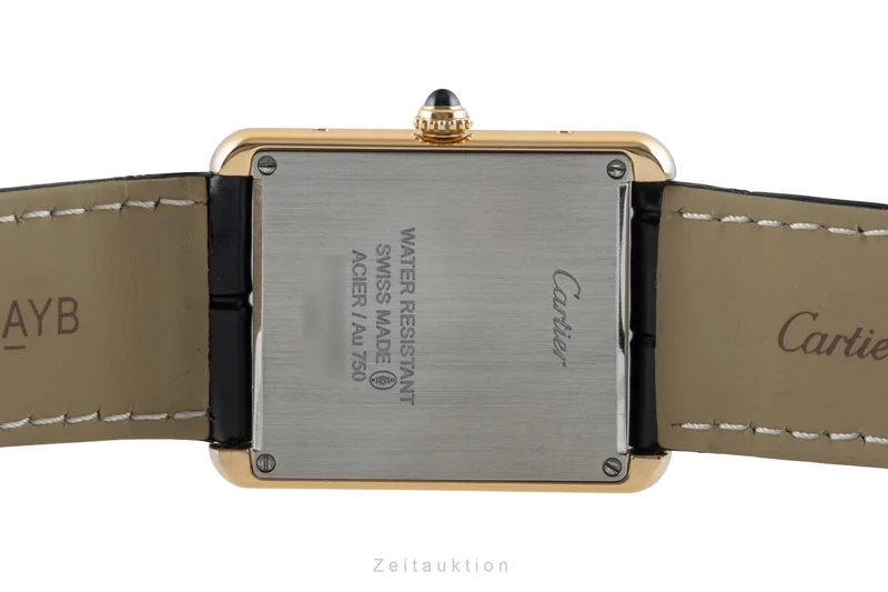 Cartier Tank 18 ct gold quartz unisex W5200004 [2602731]