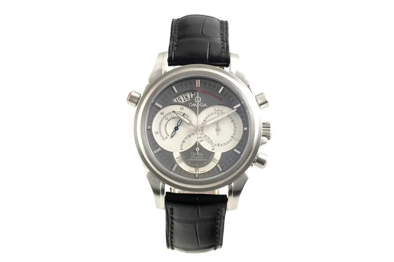 Omega De Ville chronograph steel automatic men's watch 4848.40.31 [2602857]