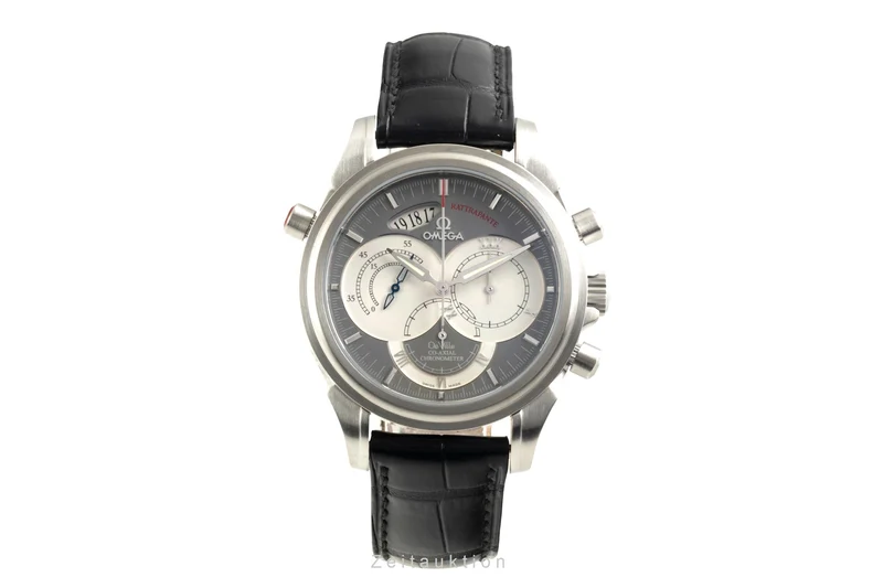 Omega De Ville chronograph steel automatic men's watch 4848.40.31 [2602857]