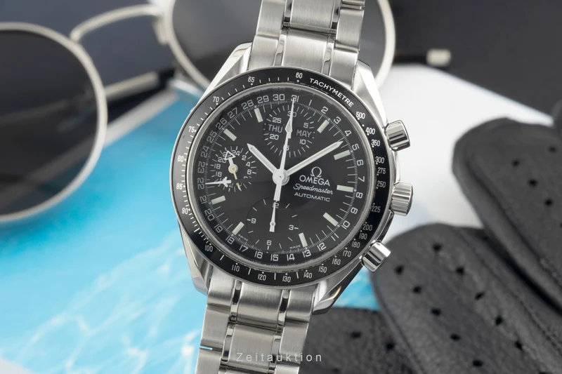 Omega Speedmaster chronograph steel automatic men's watch 3520.50.00 [2602293]