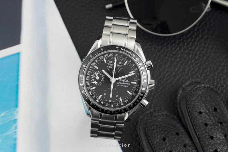 Omega Speedmaster chronograph steel automatic men's watch 3520.50.00 [2602293]