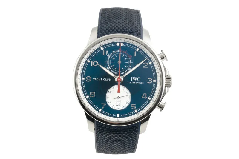 IWC Yachtclub chronograph steel automatic men's watch IW390704 LP: 12900EUR [2602869]