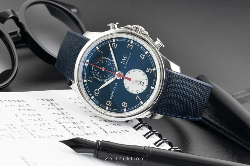 IWC Yachtclub chronograph steel automatic men's watch IW390704 LP: 12900EUR [2602869]