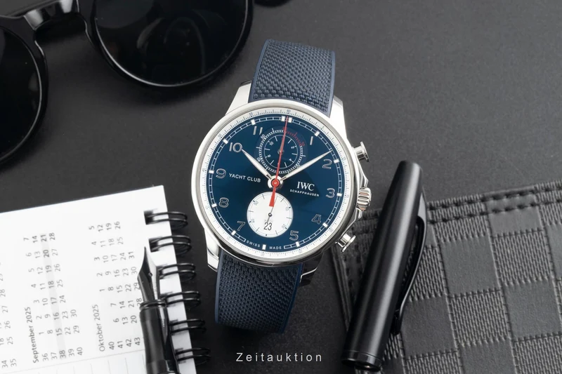 IWC Yachtclub chronograph steel automatic men's watch IW390704 LP: 12900EUR [2602869]