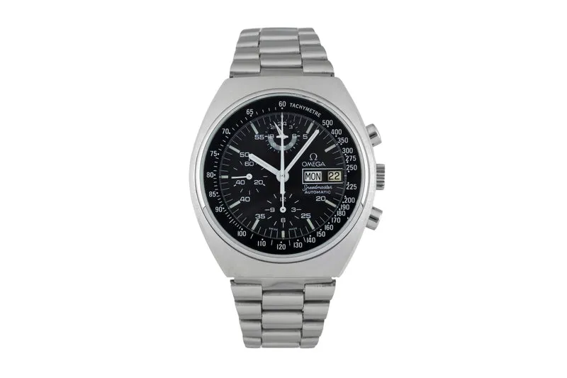 Omega Speedmaster chronograph steel automatic men's watch 176.0012 Vintage [2601905]