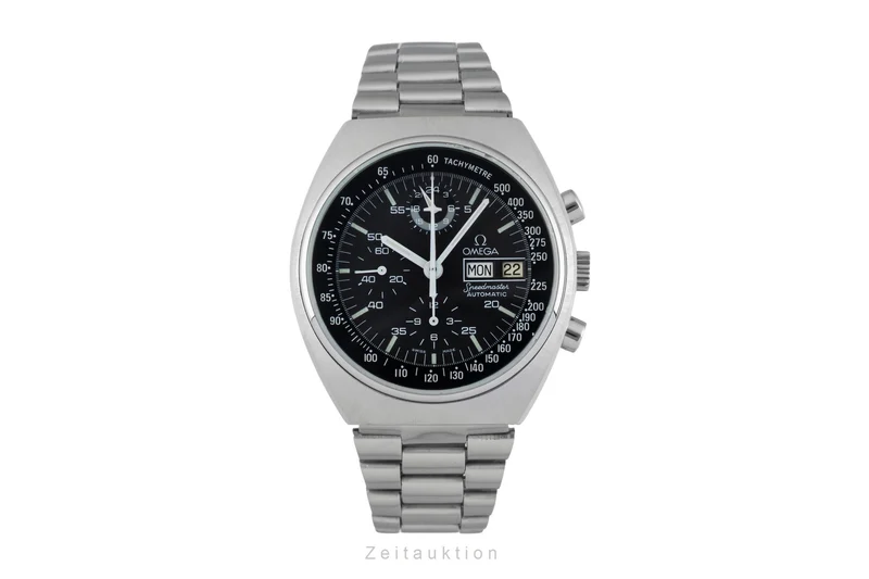 Omega Speedmaster chronograph steel automatic men's watch 176.0012 Vintage [2601905]