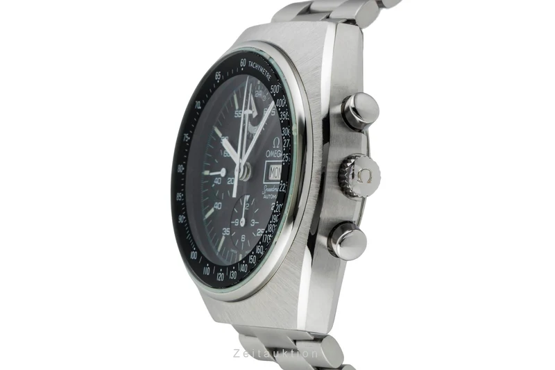 Omega Speedmaster chronograph steel automatic men's watch 176.0012 Vintage [2601905]