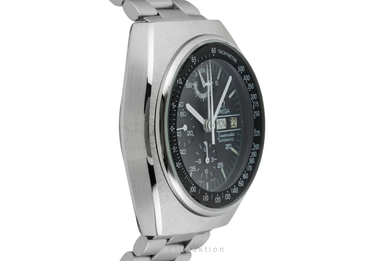 Omega Speedmaster chronograph steel automatic men's watch 176.0012 Vintage [2601905]