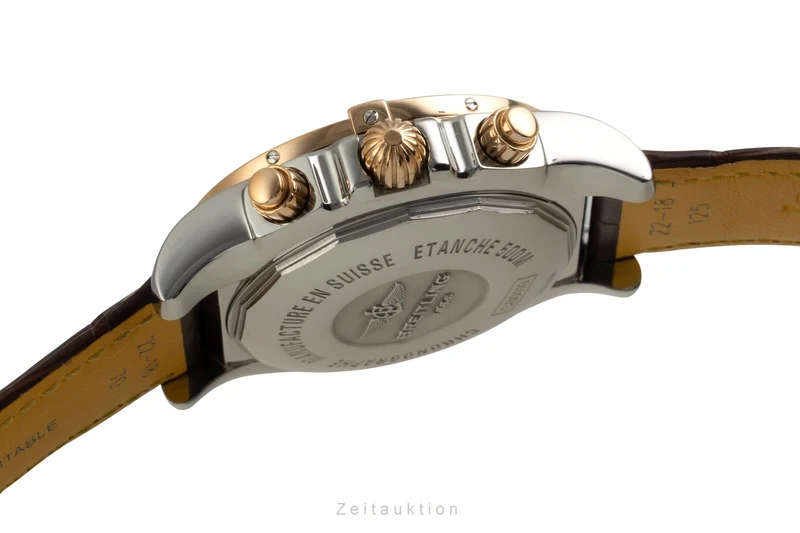 Breitling Chronomat 44 chronograph steel / gold automatic men's watch CB0110 [2602425]