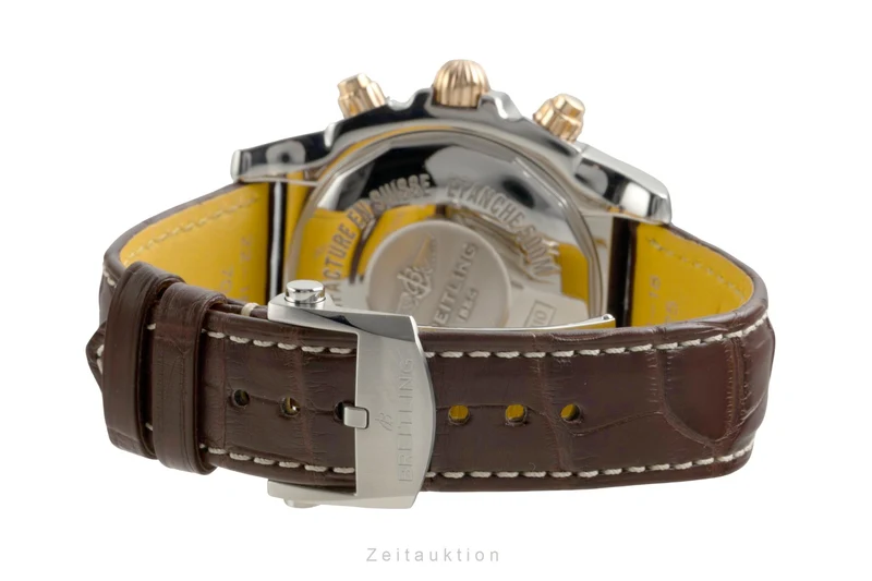 Breitling Chronomat 44 chronograph steel / gold automatic men's watch CB0110 [2602425]