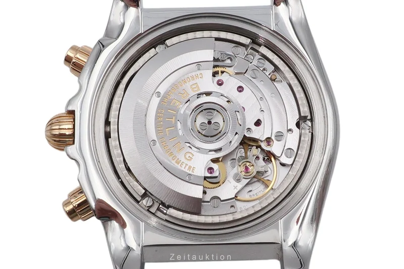 Breitling Chronomat 44 chronograph steel / gold automatic men's watch CB0110 [2602425]