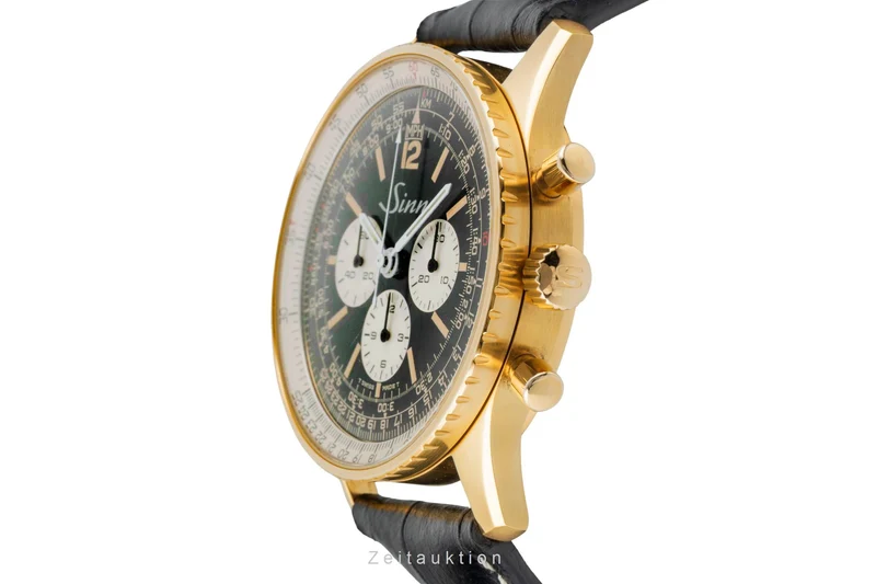 Sinn 903 PL chronograph gilt / steel manual winding men's watch 903 [2602700]