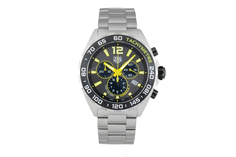 Tag Heuer Formula 1 chronograph steel quartz men's watch CAZ101AG.BA0842 [2602666]