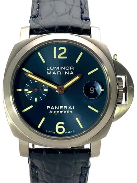 Panerai Luminor Marina Automatic Titanio PAM00282 Blue