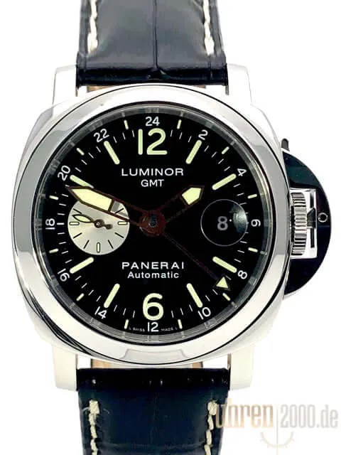 Panerai Luminor GMT Automatic Acciaio PAM00088 aus 2008 D-Papiere