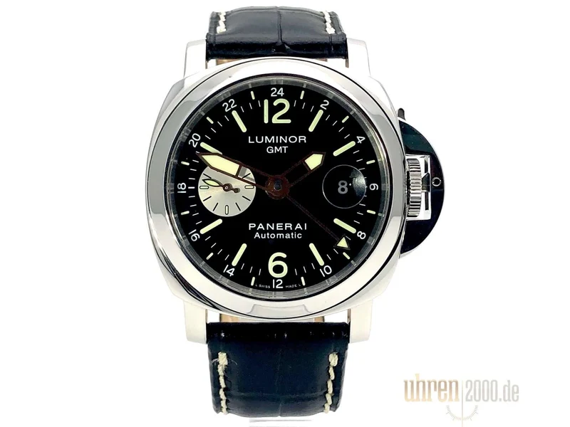 Panerai Luminor GMT Automatic Acciaio PAM00088 aus 2008 D-Papiere