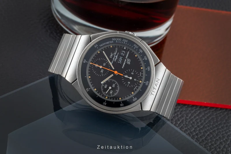 IWC Porsche Design chronograph titanium automatic men's watch IW3702 [2602610]