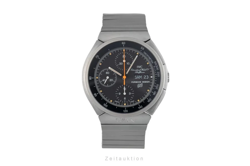 IWC Porsche Design chronograph titanium automatic men's watch IW3702 [2602610]