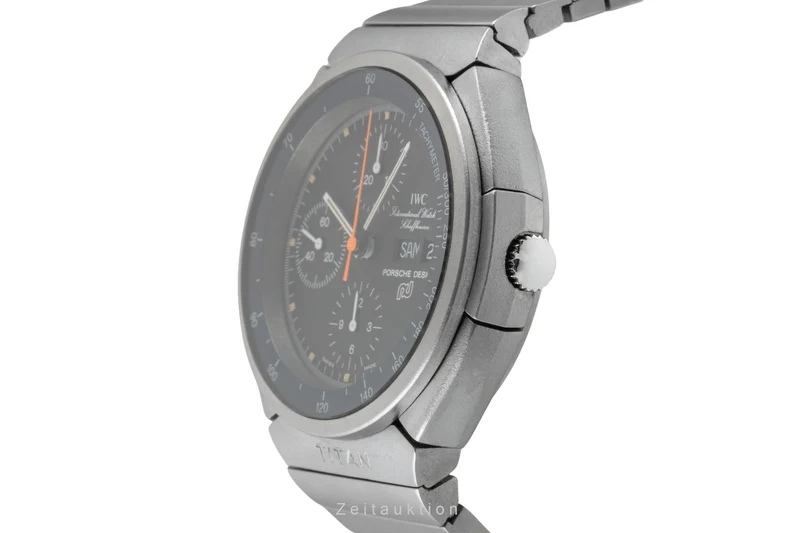 IWC Porsche Design chronograph titanium automatic men's watch IW3702 [2602610]
