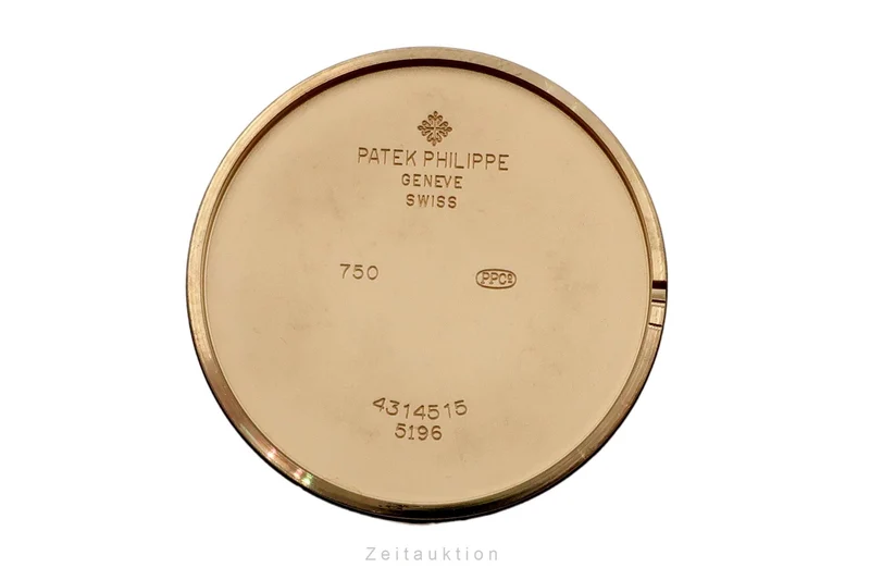 Patek Philippe Calatrava 18 ct gold manual winding men's watch 5196 [2603065]