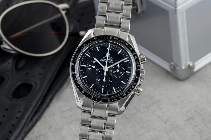 Omega Speedmaster Moonwatch chronograph steel manual winding men's watch 345.0022, 145.0022 [2602605]