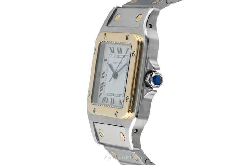 Cartier Santos steel / gold automatic men's watch 81036288 [2602214]