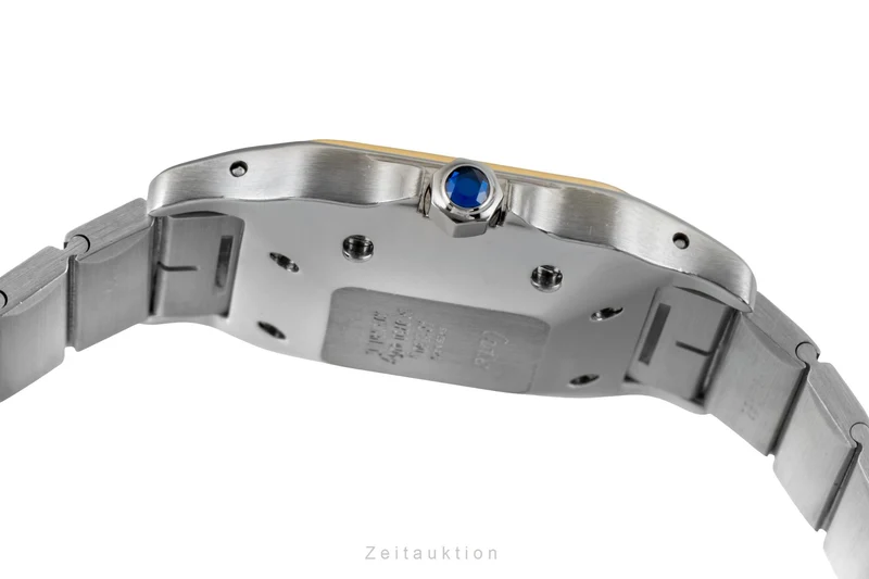Cartier Santos steel / gold automatic men's watch 81036288 [2602214]