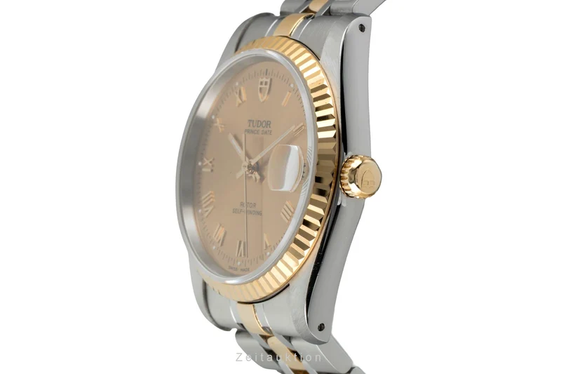 Tudor Prince Date steel / gold automatic men's watch 74033 [2603091]