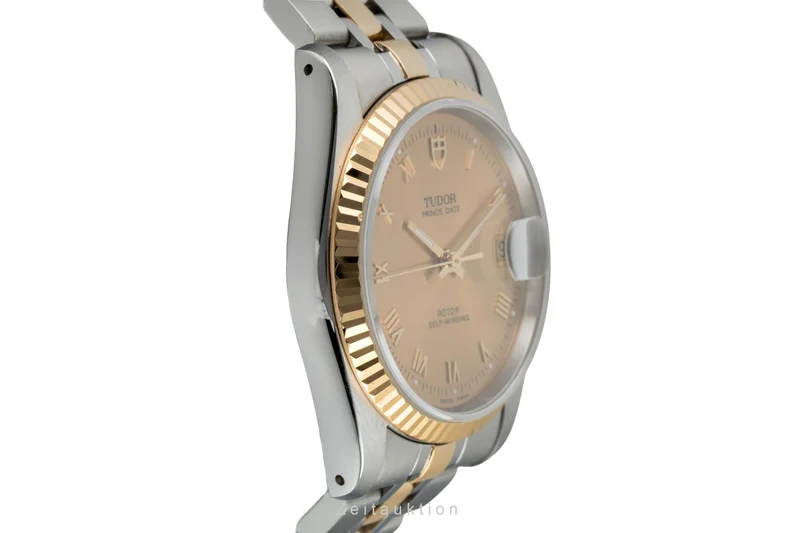 Tudor Prince Date steel / gold automatic men's watch 74033 [2603091]