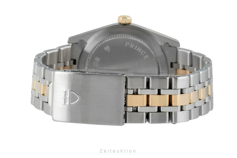 Tudor Prince Date steel / gold automatic men's watch 74033 [2603091]