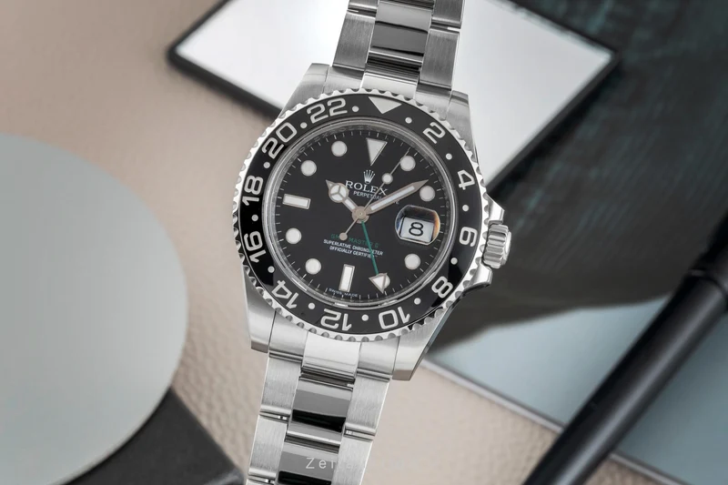 Rolex GMT-Master II steel automatic men's watch 116710LN [2603047]