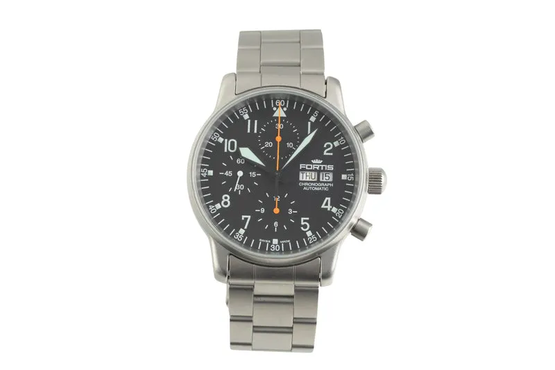 Fortis Flieger Chronograph chronograph steel automatic men's watch 597.10.141 [2603117]