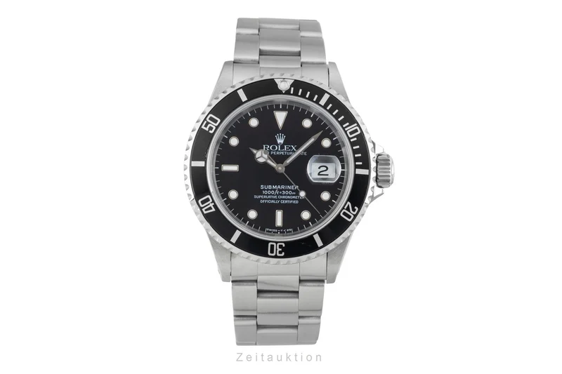 Rolex Submariner steel automatic men's watch 16610 [2603176]