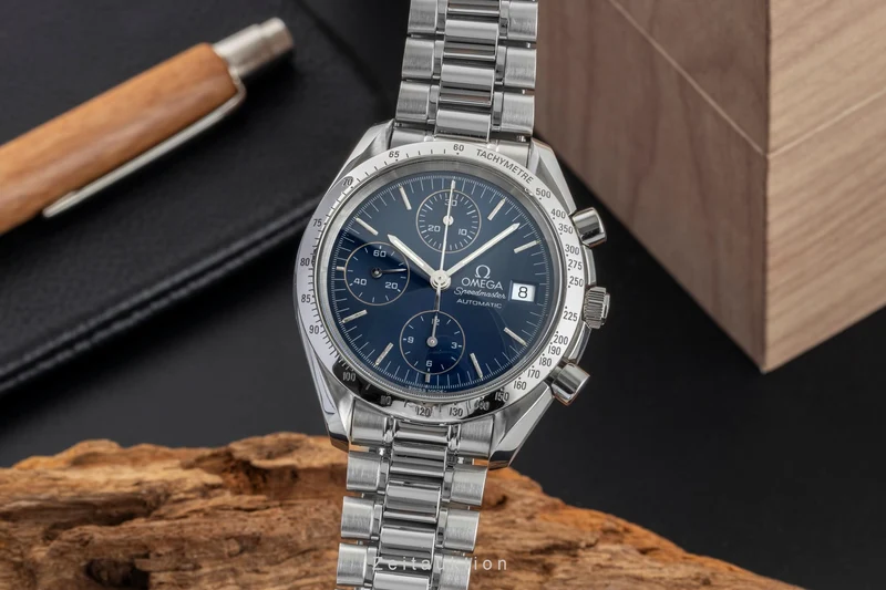 Omega Speedmaster Date chronograph steel automatic men's watch 3511.80.00 [2603012]
