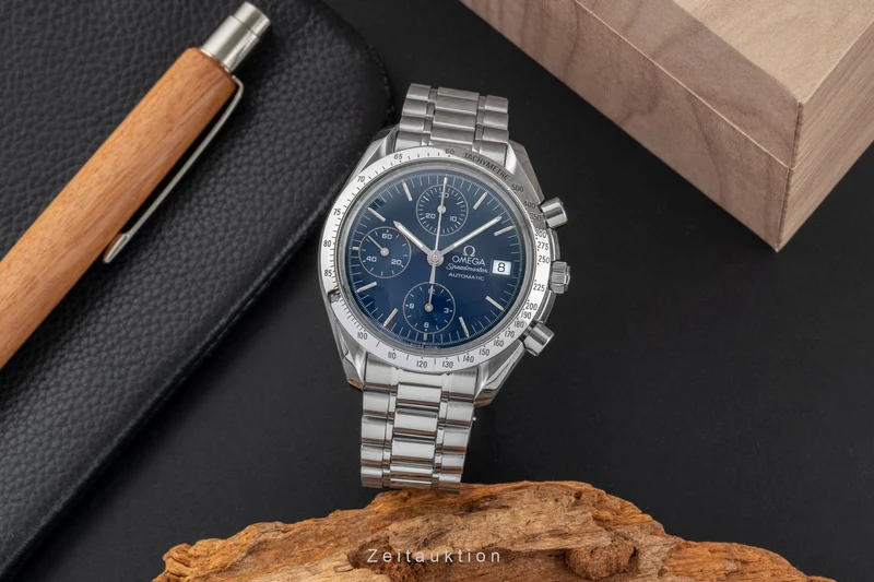 Omega Speedmaster Date chronograph steel automatic men's watch 3511.80.00 [2603012]