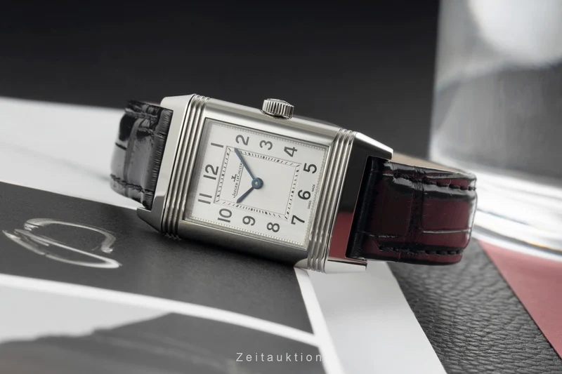 Jaeger LeCoultre Reverso steel quartz women's watch Q2618540 [2603199]