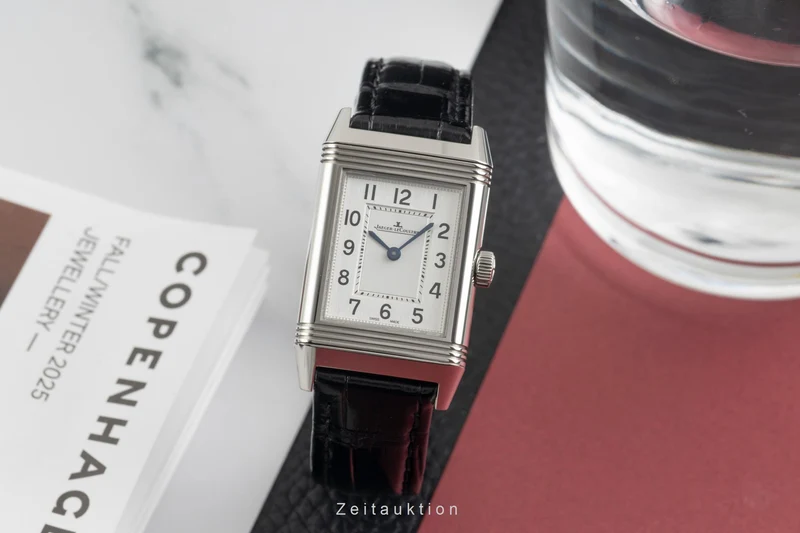 Jaeger LeCoultre Reverso steel quartz women's watch Q2618540 [2603199]