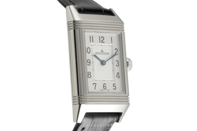 Jaeger LeCoultre Reverso steel quartz women's watch Q2618540 [2603199]
