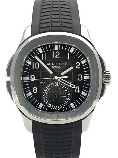 Patek Philippe Aquanaut Travel Time 5164A-001 aus 2020 D-Papiere